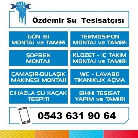 Manisa  Su Tesisatçısı & Tesisatçı & Su Tesisat & Su kaçağı tespiti